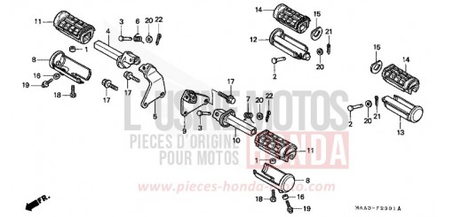 PEDANA (VT1100C2) VT1100C2S di 1995